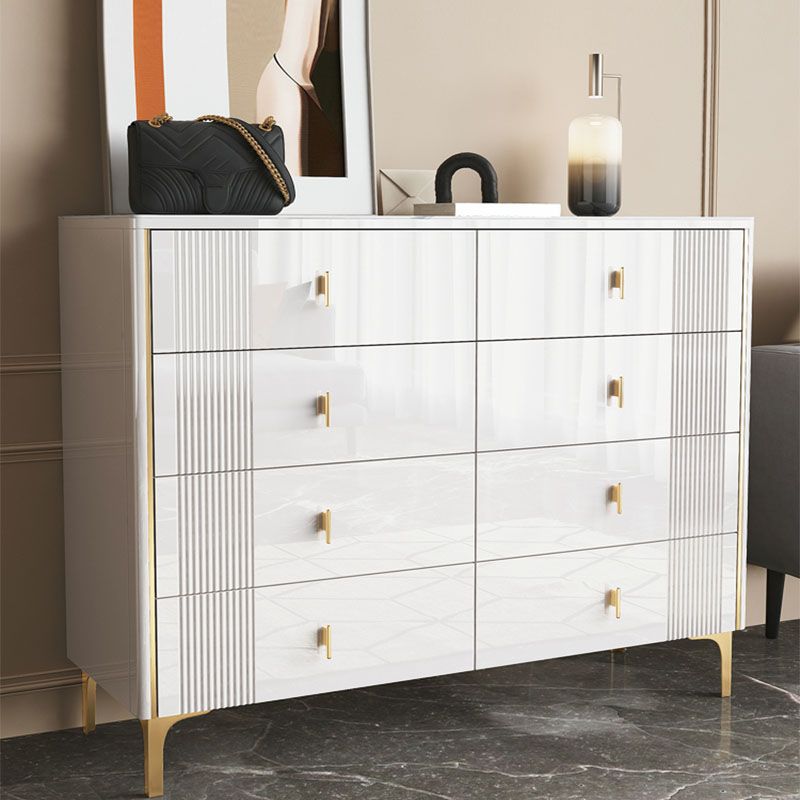 Modern Stone Top Dresser Horizontal Storage Chest with Drawer for Bedroom Clearhalo 'Bedroom Furniture' 'Dressers & Chests' 'dressers_chests' 'furn' 'furn_dressers_chests' 'Furniture' 1200x1200_d805b1b0-3843-4b05-a0c3-d927db392b9d