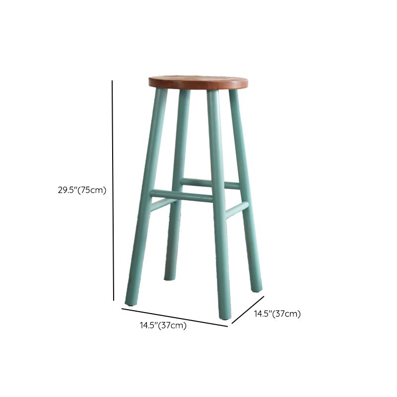 Juego de mesa de bar moderno, juego de altura de mostrador de madera maciza de 1/6 piezas para interior