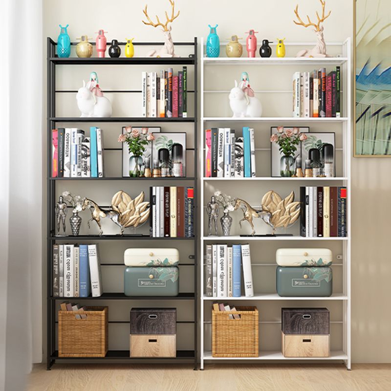 9.84"W Bookshelf Contemporary Style Open Back Bookcase for Home Office Clearhalo 'Bookcases' 'furn' 'furn_bookcases' 'Furniture' 'furniture_bookcases' 'Office Furniture' 1200x1200_d80902e3-f280-4009-9d30-83ae32f58d1a