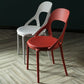 Scandinavian Open Back Armless Dining Chairs Plastic Side Chair Clearhalo ' kitchen&dining_furn' 'Dining Chairs' 'Dining Tables & Seating' 'dining_chair' 'furn' 'furn_dining_chair' 'Furniture' 'furniture_dining_chair' 'Kitchen & Dining Furniture' 'kitchen' 1200x1200_d80b4844-0252-40c9-a936-c3656712a2bb