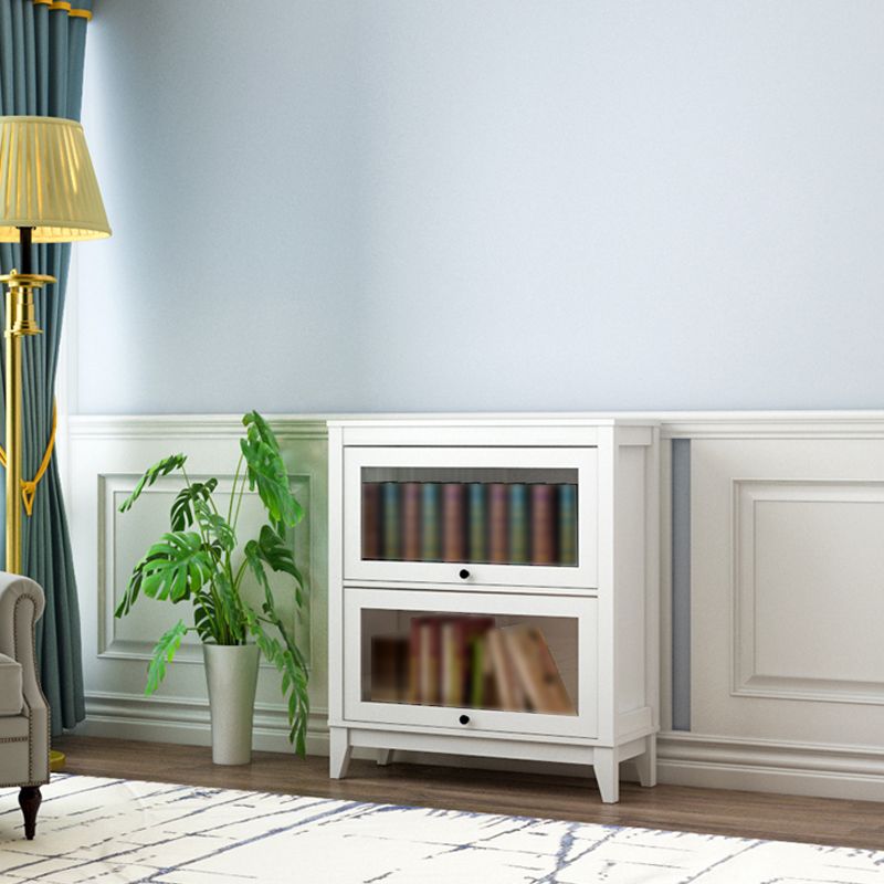 Manufactured Wood Standard Bookcase Vertical Bookcase with Glass Doors Clearhalo 'Bookcases' 'furn' 'furn_bookcases' 'Furniture' 'furniture_bookcases' 'kitchen' 'kitchen_bookcases' 'Living Room Furniture' 'Office Furniture' 1200x1200_d81286df-7246-4cd2-a119-962945ed55db