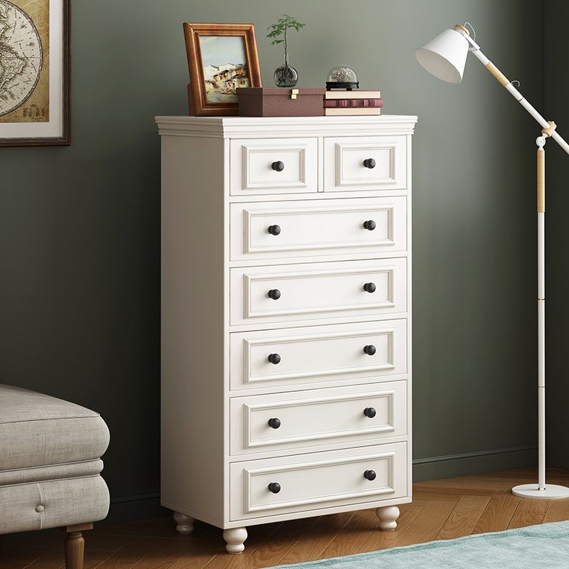 Contemporary Rectangle Chest/Cabinet with Drawers in Rubberwood Clearhalo 'Cabinets & Chests' 'cabinets_chests' 'furn' 'furn_cabinets_chests' 'Furniture' 'Living Room Furniture' 1200x1200_d812cfe3-745b-4463-aff3-03ae09c99a42