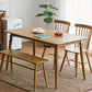 Rectangle Solid Wood Dining Table Modern Kitchen Indoor Table with 4 Legs Clearhalo ' dining_table' 'Dining Tables & Seating' 'Dining Tables' 'furn' 'furn_dining_table' 'Furniture' 'furniture_dining_table' 'Kitchen & Dining Furniture' 'kitchen&dining_furn' 'kitchen' 'kitchen_dining_table' 1200x1200_d81684da-ac28-4a1d-ba07-a23e842bbfef