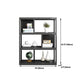 Modern Metal Book Shelf Home Open Back Bookcase with Shelves Clearhalo 'Bookcases' 'furn' 'furn_bookcases' 'Furniture' 'Office Furniture' 1200x1200_d81884bd-955e-442f-b3a1-cc84bd86460f