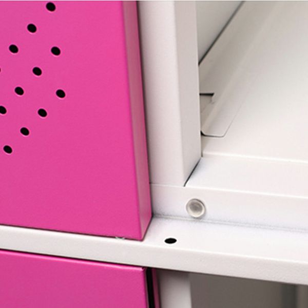 35.4"L x 16.5"W x 39.4"H Modern Wardrobe Armoire Steel Storage Cabinet