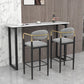 Scandinavian Upholstered Metal Counter Stools Low Back Bar Stools with 4 Legs Clearhalo 'Bar Furniture' 'Bar Stools' 'bar_stools' 'furn' 'furn_bar_stools' 'Furniture' 'furniture_bar_stools' 'Kitchen & Dining Furniture' 1200x1200_d8224335-f536-40ba-80bf-f60cae669519