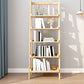 Modern Style Bookcase Rubber Wood Open Back Ladder Bookshelf for Home Office Clearhalo 'Bookcases' 'furn' 'furn_bookcases' 'Furniture' 'Office Furniture' 1200x1200_d8225f8c-64bf-47e4-add2-a192ab09c26f
