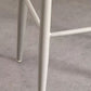 Contemporary Bar-stool Plastic Counter Bar Stool with Plastic Legs