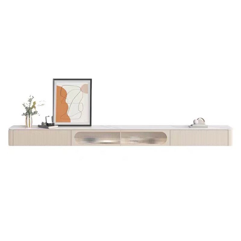 Console TV multimediale contemporanea Console TV sospesa con cassetti