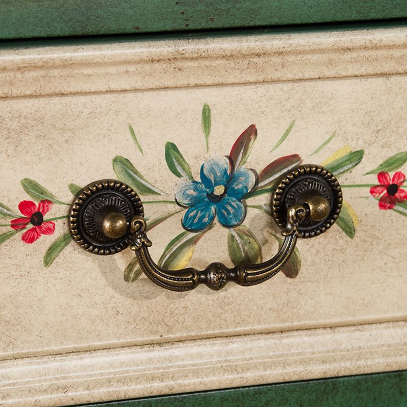 Mid-Century Modern Rectangle Cabinet Standard Side Cabinet with Drawer