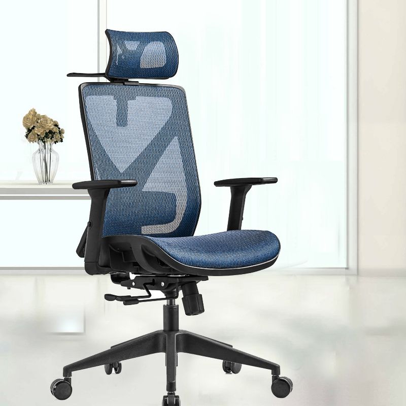 Removable Arms Chair Modern No Distressing Ergonomic Desk Chair Clearhalo 'furn' 'furn_office_chair' 'Furniture' 'Office Chairs' 'Office Furniture' 'office_chair' 1200x1200_d82e2c66-097d-48dd-8068-684e3d9c777d