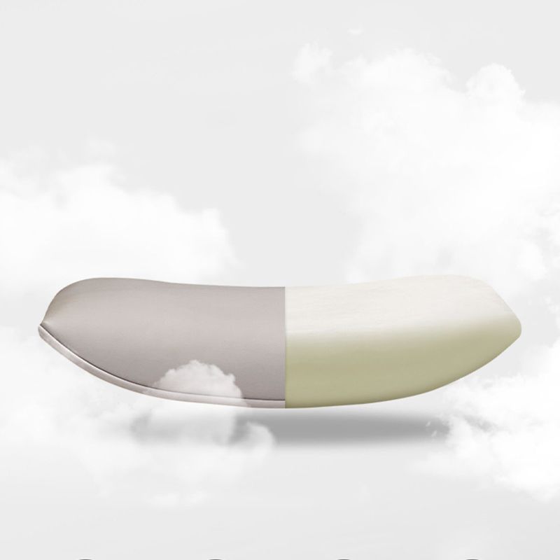 Moderne stoelarmloos leer verstelbare stoelhoogte bureau stoel met wielen