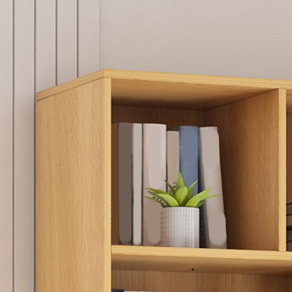 9.45" Wide Matte Finish Bookshelf Wood Standard Shelf Bookcase for Bedroom Clearhalo 'Bookcases' 'furn' 'furn_bookcases' 'Furniture' 'Office Furniture' 1200x1200_d83ae35e-dedb-4c71-b2d3-3df21f267b96