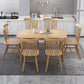 Modern Wood Table Set of 5/7 with Rectangle Table Dining Set with Winsor Chairs Clearhalo 'Dining Room Sets' 'Dining Tables & Seating' 'dining_room_set' 'furn' 'furn_dining_room_set' 'Furniture' 'furniture_dining_room_set' 'Kitchen & Dining Furniture' 'kitchen&dining_furn' 'kitchen' 1200x1200_d83b7ac8-5d8a-4584-8e0d-3d0cb43a9569