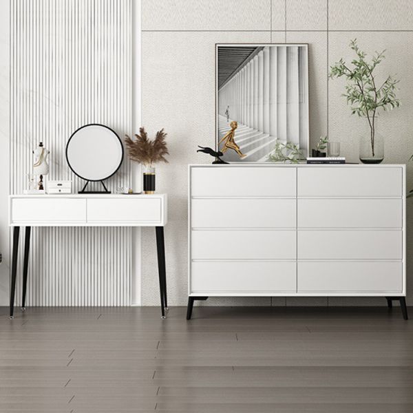 Modern Engineered Wood Buffet Sideboard 15.7"D Dining Room Buffet Server Clearhalo 'buffet_sideboard' 'Buffets & Sideboards' 'furn' 'furn_buffet_sideboard' 'Furniture' 'furniture_buffet_sideboard' 'Kitchen & Dining Furniture' 1200x1200_d83c3757-5026-43ef-9a85-488d9d03ce57