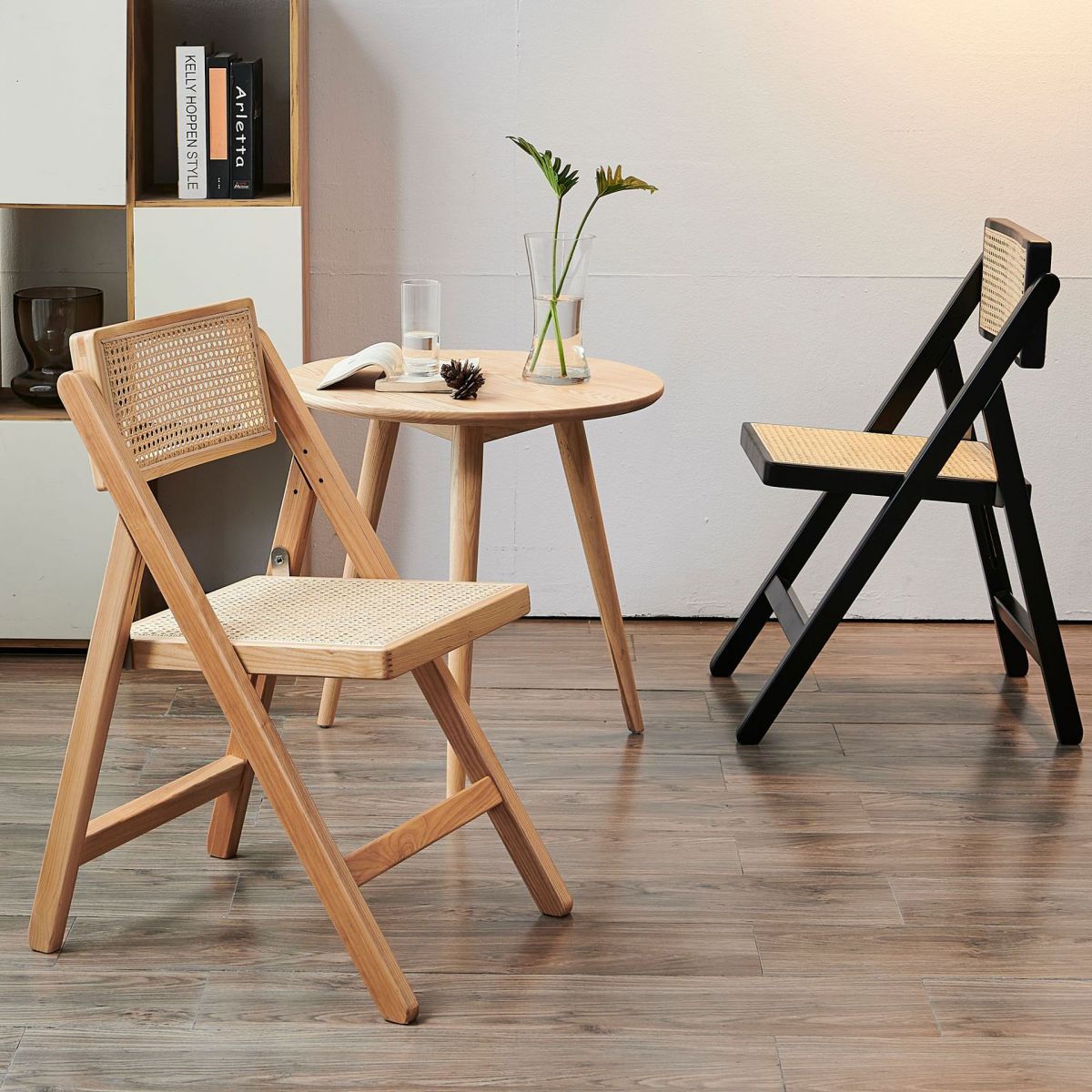 Contemporary Open Back Side Chair Solid Wood Matte Finish Dining Armless Chair Clearhalo ' kitchen&dining_furn' 'Dining Chairs' 'Dining Tables & Seating' 'dining_chair' 'furn' 'furn_dining_chair' 'Furniture' 'furniture_dining_chair' 'Kitchen & Dining Furniture' 'kitchen' 1200x1200_d83c9d6b-4d04-436b-8b32-80c5a277babf
