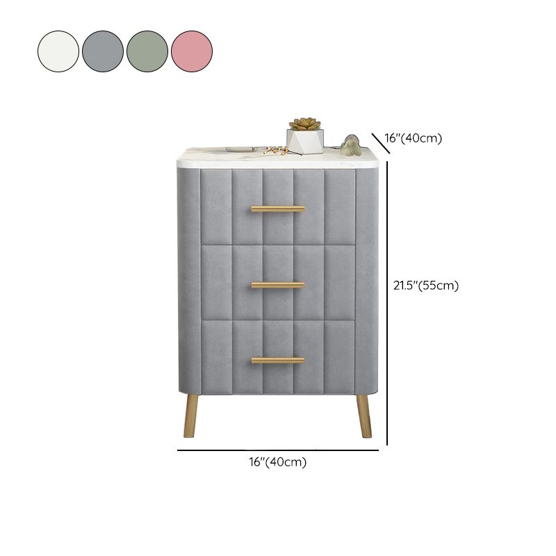 Drawer Storage Bed Nightstand Marble Bedside Cabinet for Bedroom Clearhalo 'Bedroom Furniture' 'furn' 'furn_night_stand' 'Furniture' 'night_stand' 'Nightstands' 1200x1200_d83d85bc-888b-4baf-826a-f9661e191de0