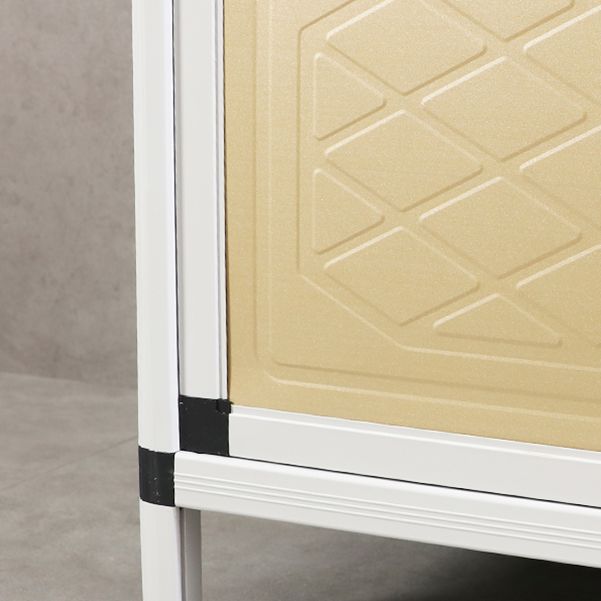 Server da pranzo in stile contemporaneo in metallo per cucina e sala da pranzo