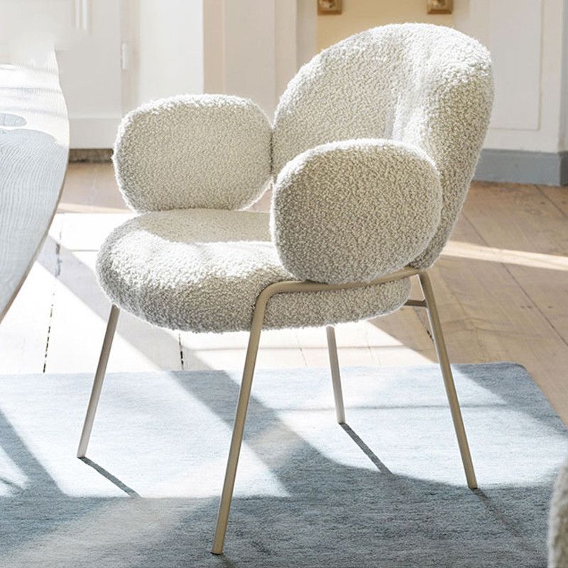 Silla de comedor tapizada contemporánea Silla Parsons de comedor