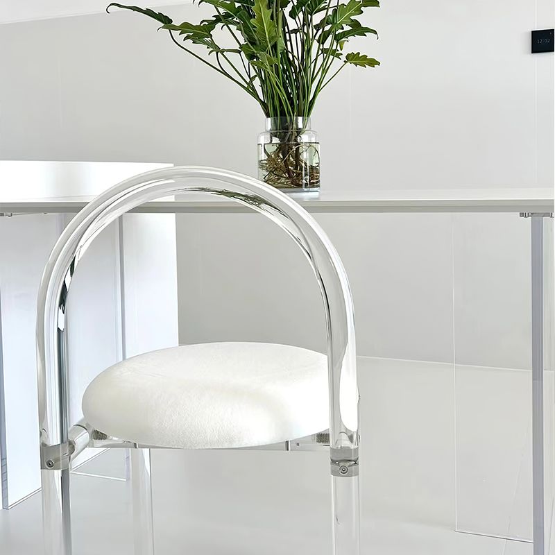 Modern 1/2/4 Pieces Dining Set Rectangle Acrylic Dining Table for Dining Room Clearhalo 'Dining Room Sets' 'Dining Tables & Seating' 'dining_room_set' 'furn' 'furn_dining_room_set' 'Furniture' 'furniture_dining_room_set' 'Kitchen & Dining Furniture' 'kitchen&dining_furn' 'kitchen' 1200x1200_d83f1599-3517-4855-a685-ce7ce0a75fbd