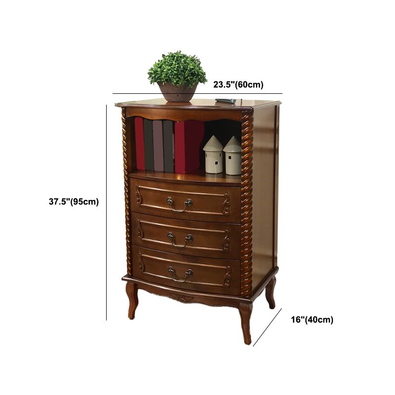 Traditionele dressoir vaste hout opbergkist met 2/3/5 laden