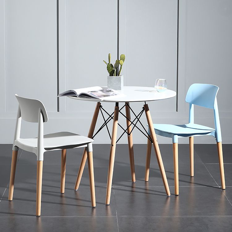 Wood Contemporary Round Dining Table Manufactured Wood Top Table for Dining Room Clearhalo ' dining_table' 'Dining Tables & Seating' 'Dining Tables' 'furn' 'furn_dining_table' 'Furniture' 'furniture_dining_table' 'Kitchen & Dining Furniture' 'kitchen&dining_furn' 'kitchen' 'kitchen_dining_table' 1200x1200_d84260c8-d6d1-45f2-a353-fdb4d09be0d3
