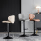 Scandinavian Matte Finish Adjustable Height Swivel Bar Stool Leather Home Stool Clearhalo 'Bar Furniture' 'Bar Stools' 'bar_stools' 'furn' 'furn_bar_stools' 'Furniture' 'furniture_bar_stools' 'Kitchen & Dining Furniture' 1200x1200_d844bc22-e54b-498d-82fa-8761848eaf2e