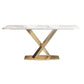 Traditional Luxury Pedestal Rectangle Dining Table Stone Table for Dining Room Clearhalo ' dining_table' 'Dining Tables & Seating' 'Dining Tables' 'furn' 'furn_dining_table' 'Furniture' 'furniture_dining_table' 'Kitchen & Dining Furniture' 'kitchen&dining_furn' 'kitchen' 'kitchen_dining_table' 1200x1200_d8492c03-f311-4e59-8794-601655dc135b