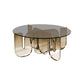Round Acrylic Material Abstract Base Type Multi Color Selection Coffee Table Clearhalo 'Coffee & Accent Tables' 'Coffee Tables' 'coffee_tables' 'furn' 'furn_coffee_tables' 'Furniture' 'furniture_coffee_tables' 'Living Room Furniture' 1200x1200_d853b83a-c120-4dcf-9ef3-2c1de13d1bff