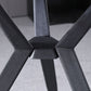Modern Style Round Dinner Table Sintered Stone Table with Metal Base for Home Use Clearhalo ' dining_table' 'Dining Tables & Seating' 'Dining Tables' 'furn' 'furn_dining_table' 'Furniture' 'furniture_dining_table' 'Kitchen & Dining Furniture' 'kitchen&dining_furn' 'kitchen' 'kitchen_dining_table' 1200x1200_d8541ced-0968-4fad-8768-41788786b70f