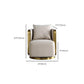 Glam Arm Chair Pillow Back Gold Base Arms Included Living Room Armchair Clearhalo 'Accent Chairs' 'accent_chairs' 'Chairs & Seating' 'furn' 'furn_accent_chairs' 'Furniture' 'Living Room Furniture' 1200x1200_d854ad3e-1abd-4e8e-898b-1d9184d3b347