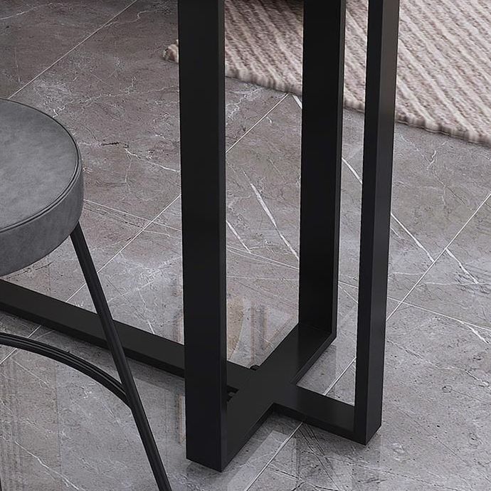 Modern Stone Bar Table Set 1/2/3 Pieces Rectangle Pub Dining Set Clearhalo 'Bar Furniture' 'furn' 'furn_home_bar_bar_sets' 'Furniture' 'Home Bars & Bar Sets' 'home_bar_bar_sets' 'Kitchen & Dining Furniture' 1200x1200_d8552277-513b-4277-95ba-cf504ee97508
