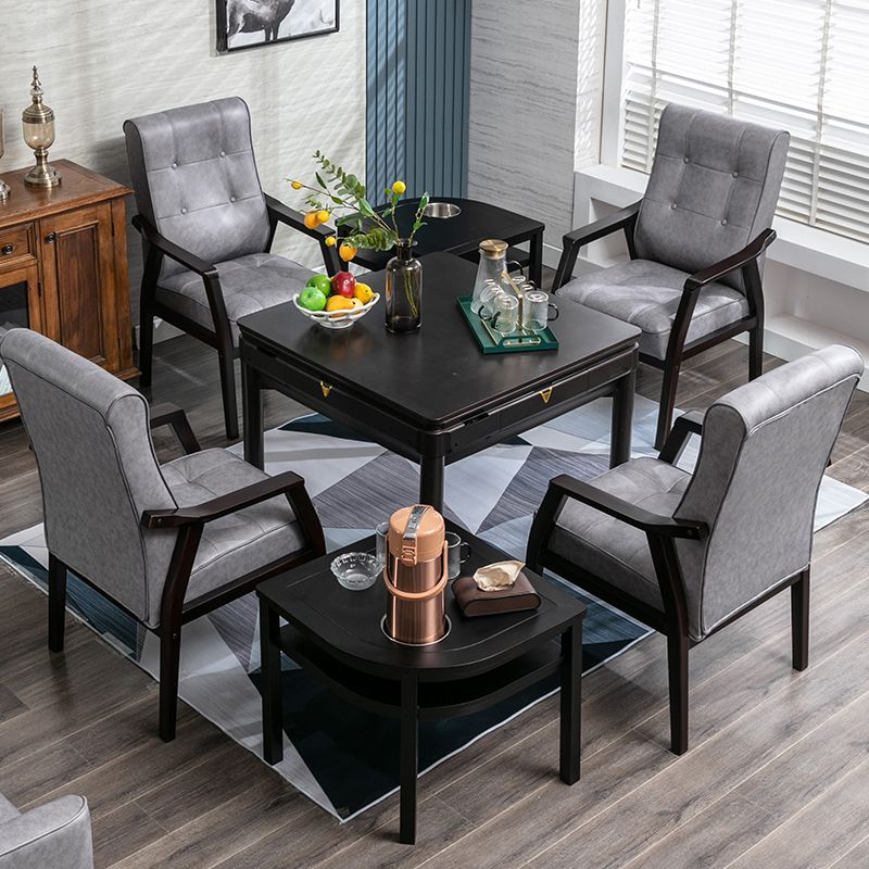 Traditional Kitchen Dining Chair Solid Back Dining Side Chair with Wooden Legs Clearhalo ' kitchen&dining_furn' 'Dining Chairs' 'Dining Tables & Seating' 'dining_chair' 'furn' 'furn_dining_chair' 'Furniture' 'furniture_dining_chair' 'Kitchen & Dining Furniture' 'kitchen' 1200x1200_d8578242-171e-4380-9f58-9d80aee00247