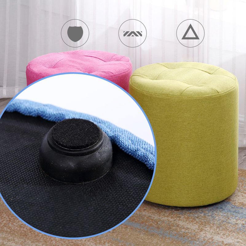 Modern Cotton Pouf Round Stain Resistant Solid Color Pouf for Living Room Clearhalo 'furn' 'furn_ottomans_poufs' 'Furniture' 'Living Room Furniture' 'Ottomans & Poufs' 'ottomans_poufs' 1200x1200_d85ab73f-07a9-473b-b55e-7326deb25be8