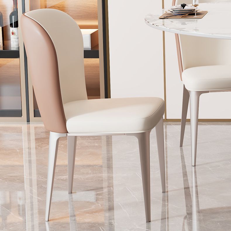 Weißes Stein Essset für zu Hause 1/5/7 Stücke moderne faltbare Esstisch Set