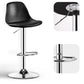 Industrial Style Bar-stool Metal Leg Bucket Seat for Counter Bar Clearhalo 'Bar Furniture' 'Bar Stools' 'bar_stools' 'furn' 'furn_bar_stools' 'furniture_bar_stools' 'Kitchen & Dining Furniture' 'kitchen&dining_furn' 'kitchen' 'kitchen_furn' Furniture' 1200x1200_d8616ebd-530b-4aaf-8a08-530b960ece70