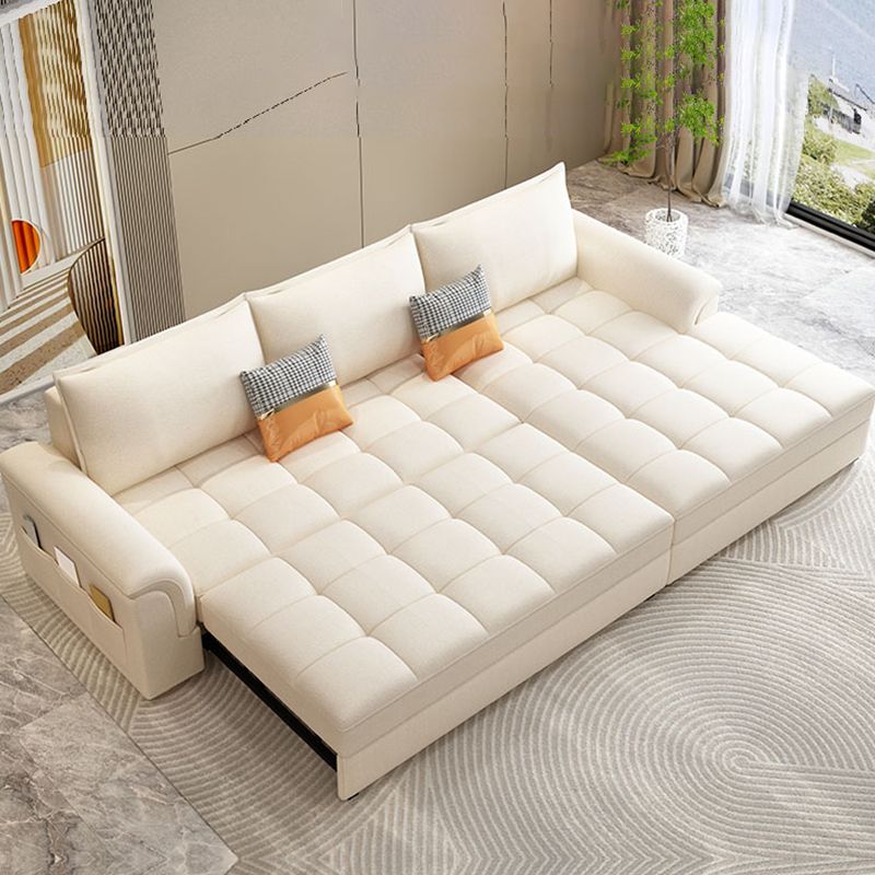 Divano a cornice in metallo in stile moderno divano a pianta quadrata imbottita