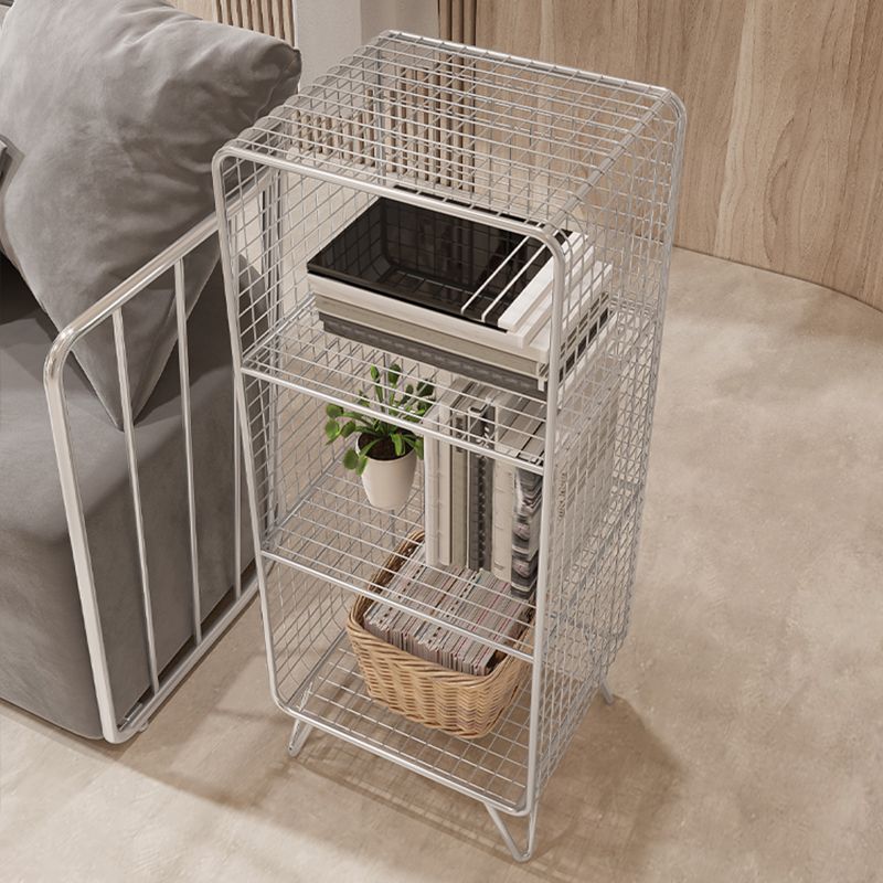 Libreria di scaffali per finitura antica industriale