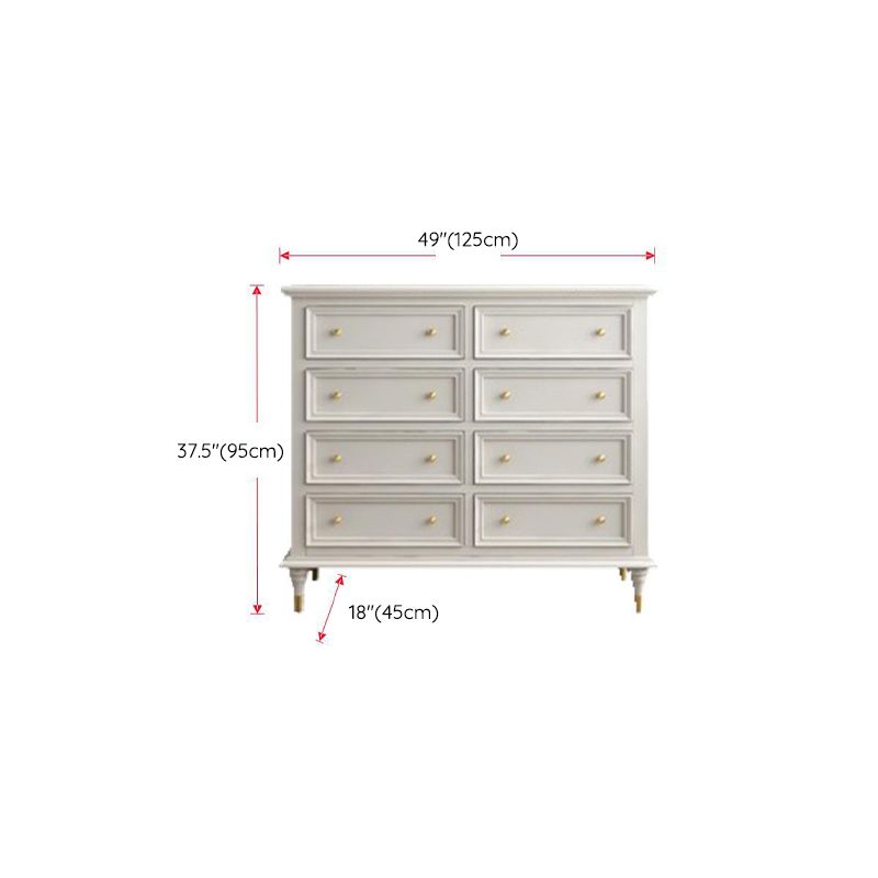 Solid Wood Storage Chest Dresser Traditional Dresser with Drawers Clearhalo 'Bedroom Furniture' 'Dressers & Chests' 'dressers_chests' 'furn' 'furn_dressers_chests' 'Furniture' 1200x1200_d864b564-371d-4d12-bd59-1bc0a20d5a5d