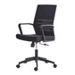 24"W Moderner Schreibtischstuhl, atmungsaktiver, schwarzer Air Grid-Bürostuhl