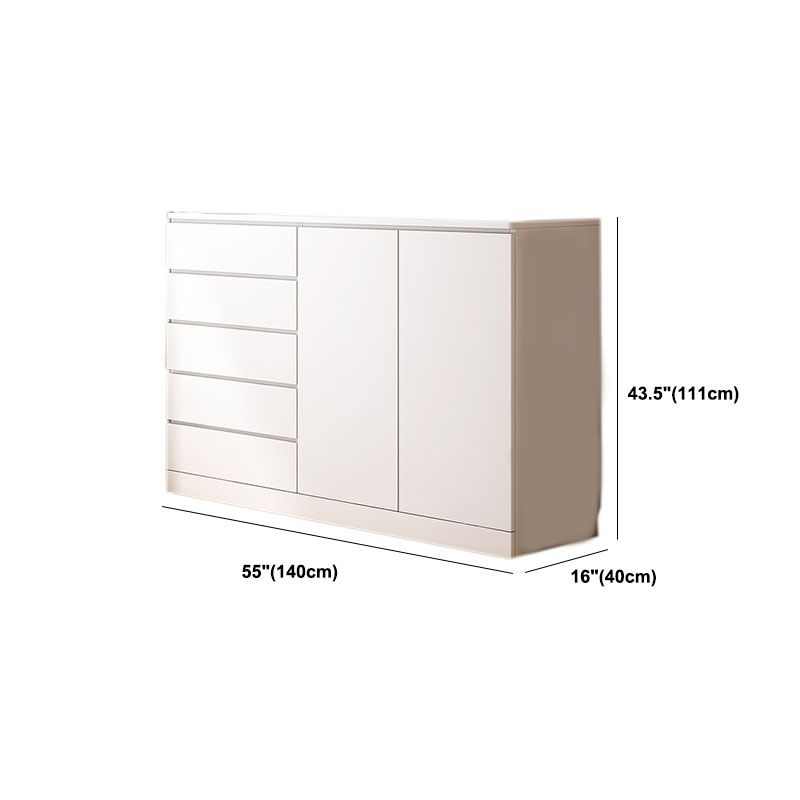 Eigentijdse opbergkast hout slaapkamer opbergkast dressoir