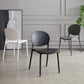 Scandinavian Armless Dining Chairs Plastic Indoor Stackable Open Back Side Chair Clearhalo ' kitchen&dining_furn' 'Dining Chairs' 'Dining Tables & Seating' 'dining_chair' 'furn' 'furn_dining_chair' 'Furniture' 'furniture_dining_chair' 'Kitchen & Dining Furniture' 'kitchen' 1200x1200_d867b31d-56ef-4040-be02-b0fa49422c99