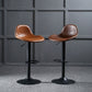 Modern Adjustable Height Barstool Faux Leather Swivel Bar Stools Clearhalo 'Bar Furniture' 'Bar Stools' 'bar_stools' 'furn' 'furn_bar_stools' 'Furniture' 'Kitchen & Dining Furniture' 1200x1200_d86a62e7-2e22-4c18-b241-757f8793dea2