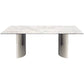 Simple Style Dinette Table Rectangle Stone Dinner Table for Kitchen Clearhalo 'Dining Tables & Seating' 'Dining Tables' 'dining_table' 'furn' 'furn_dining_table' 'Furniture' 'Kitchen & Dining Furniture' 1200x1200_d86b33e3-e0cf-4c10-95a6-10c5d586c4df