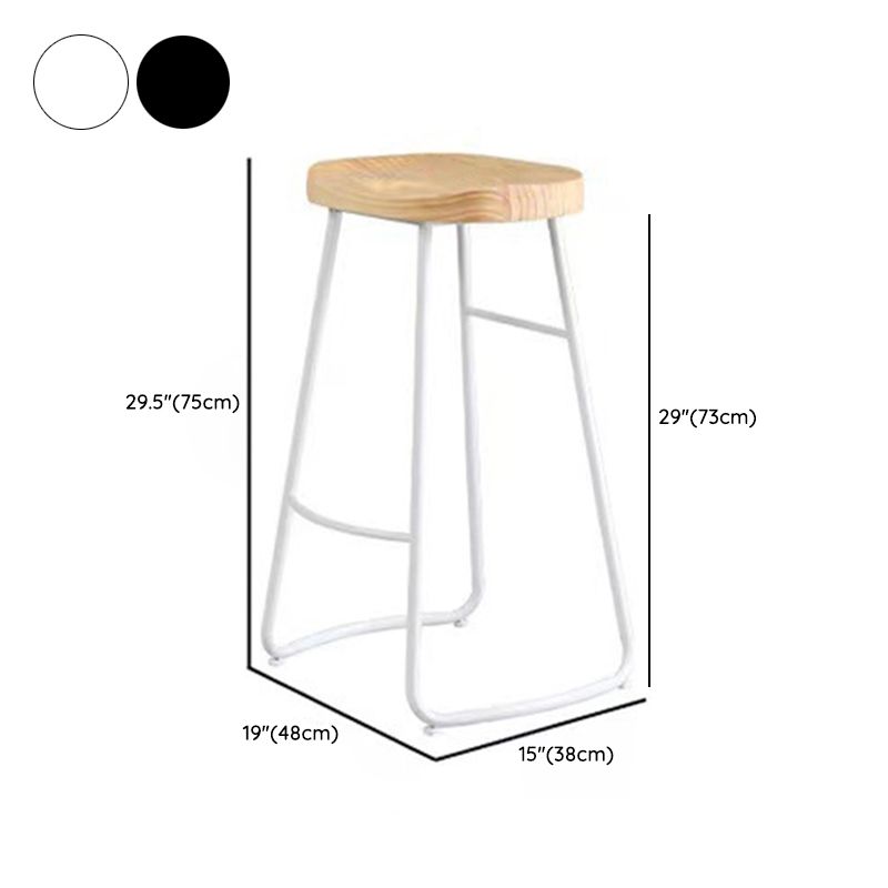 Juego de mesa de Bar de madera maciza, mesa de Bar rectangular moderna de 1/2/5/6 piezas con taburetes sin respaldo