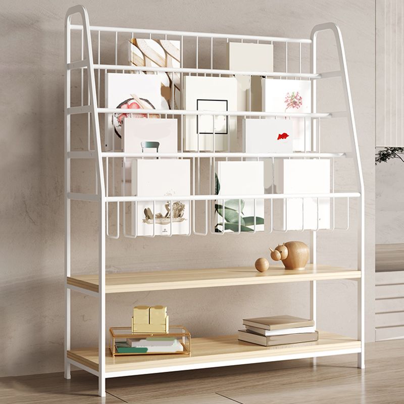 6 Shelves Shelf Bookcase Contemporary Shelves Included Bookshelf 10.6" Wide