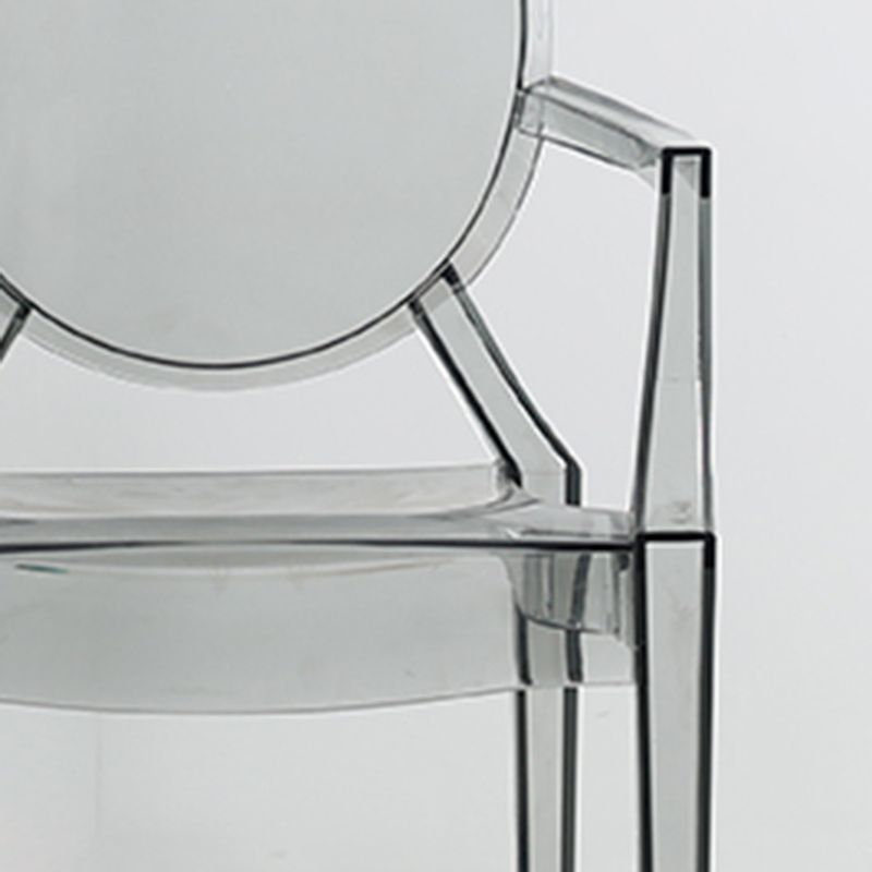 Nordic Style Plastic Dining Room Chair Stacking Dining Arm Chair for Restaurant Use Clearhalo ' kitchen&dining_furn' 'Dining Chairs' 'Dining Tables & Seating' 'dining_chair' 'furn' 'furn_dining_chair' 'Furniture' 'furniture_dining_chair' 'Kitchen & Dining Furniture' 'kitchen' 1200x1200_d86f8afb-d2a2-4ba5-9612-23bc98394c05