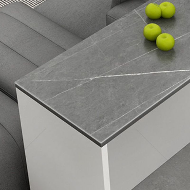 Modern Indoor Bar Stool Table White Marble Rectangle Counter Table Clearhalo 'Bar Furniture' 'Bar Tables' 'bar_tables' 'furn' 'furn_bar_tables' 'Furniture' 'Kitchen & Dining Furniture' 1200x1200_d872d0ac-0b76-4528-8445-11b439d9d36c