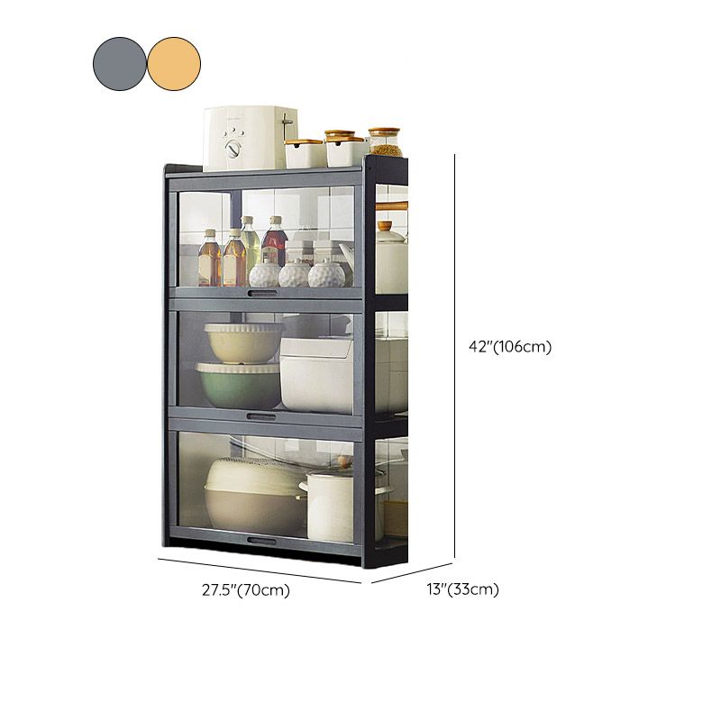 Modern Porte acriliche Server da pranzo Scheda in legno per l'uso della cucina