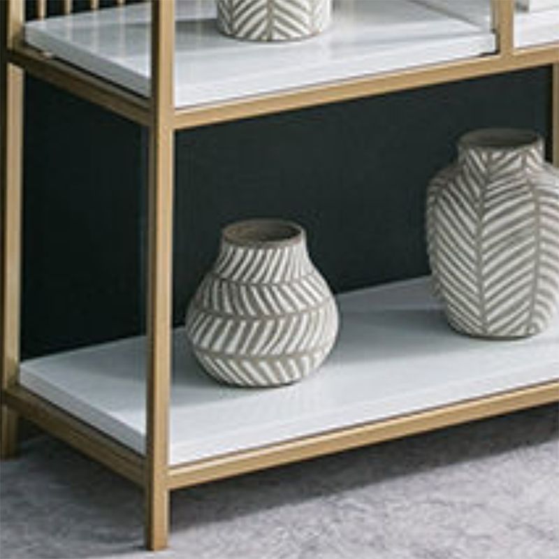 Glam Plank BOEKKAST Metal Open Back Bookshelf voor Home Office